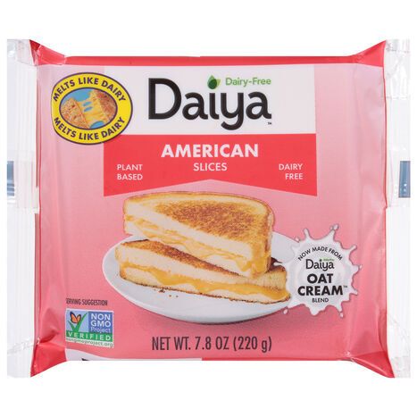 Daiya Cheese Slices, Dairy-Free, American - 7.8 Ounces