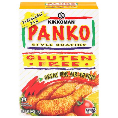 Kikkoman Style Coating, Gluten Free, Panko - 8 Ounces