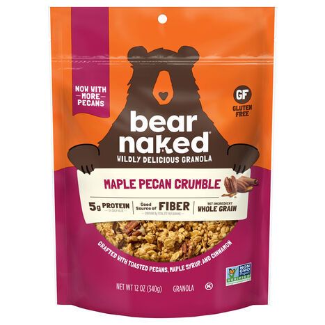 Bear Naked Maple Pecan Crumble Granola - 12 Ounces