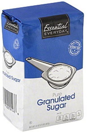 Essential Everyday Pure Granulated Sugar - 32 Ounces