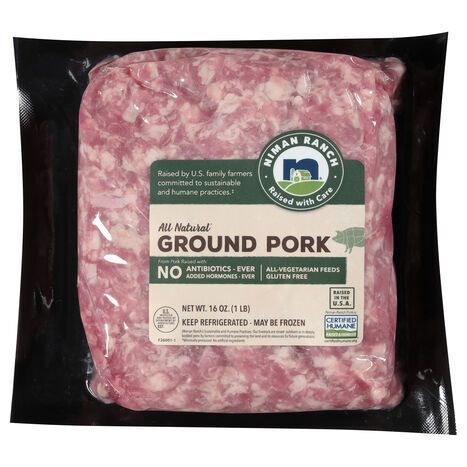 Niman Ranch Ground Pork - 16 Ounces