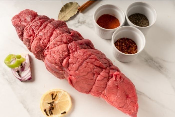Halal Beef Eye Round - Strips