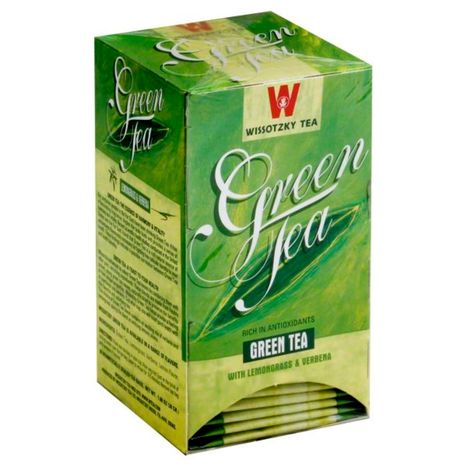 Buy Wissotzky Tea Green Tea, with Lemongrass ... Online | Mercato
