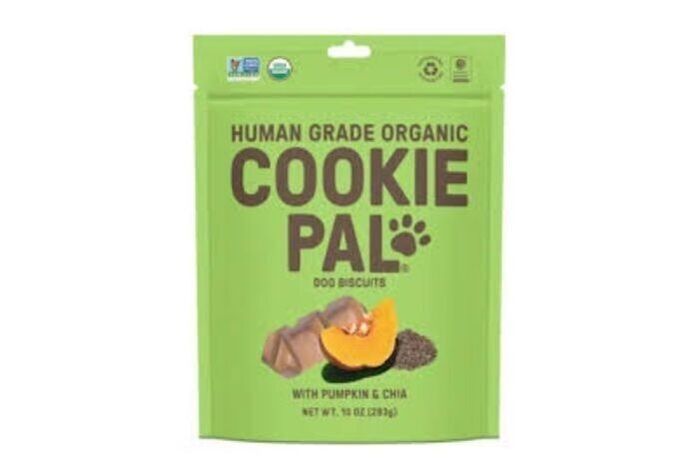 Cookie Pal Organic Dog Biscuits With Pumpkin And Chia 10 Oz