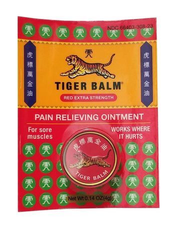Tiger Balm Pain Relieving Extra Strength Red Ointment - 4 Grams