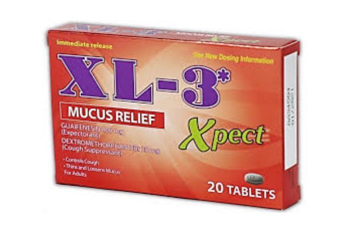 Xl-3 Mucus Relief Xpect Cough Suppressant Tablets - 20 Count