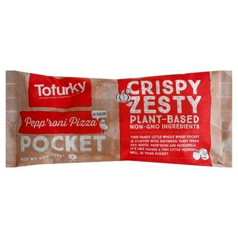 Tofurky Pocket, Pizza Pepp'roni - 4.5 Ounces