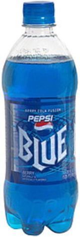 Pepsi Blue Berry Soda - 20 Ounces