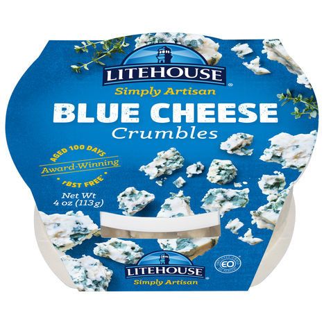 Litehouse Blue Cheese, Crumbles - 4 Ounces