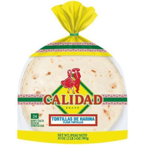 Calidad Flour Tortillas 24 Ct - 35 Ounces