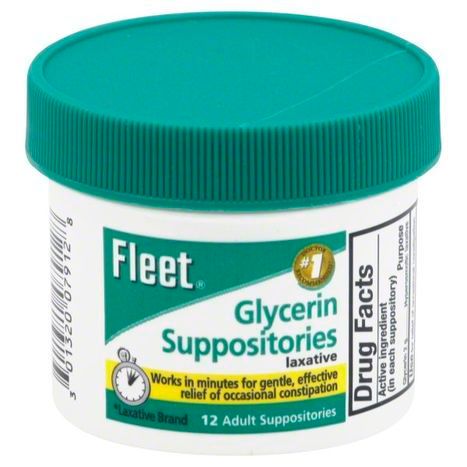 Fleet Glycerin Adult Suppositories