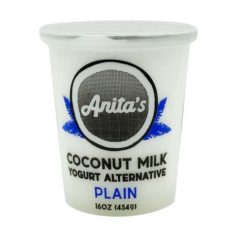 Anita's Original Plain Coconut Milk Yogurt - 16 Ounces
