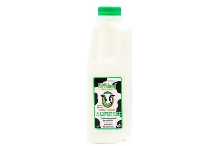 Farmland Dairy Milk (Non Organic) - Quart - 1% Lowfat Milk