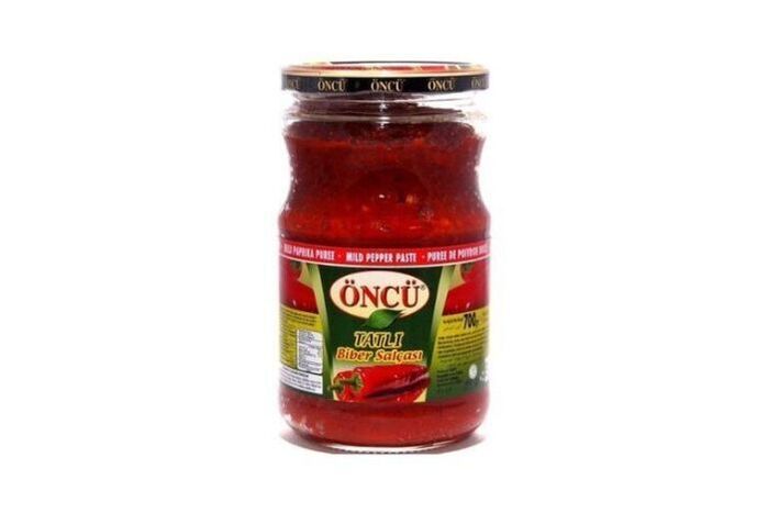 Oncu Pepper Paste Mild  - 700 Grams