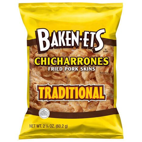 Baken-Ets Chicharrones Traditional Fried Pork Skins - 2.125 Ounces