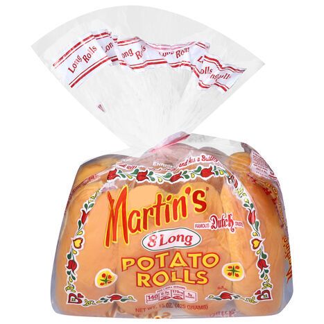 Martin's Potato Long Rolls - 8 Rolls