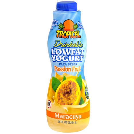 Tropical Passion Fruit Drinkable Yogurt - 7 Fluid Ounces