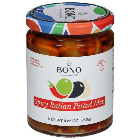 Bono Pitted Mix, Spicy Italian - 9.88 Ounces