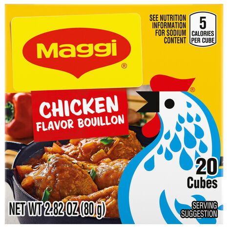 Maggi Chicken Flavor Bouillon - 20 Cubes