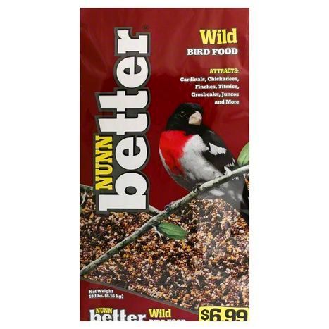 Nunn Better Bird Food, Wild - 18 Pounds