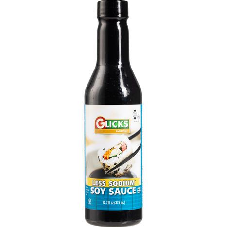 Glicks Low Sodium Soy Sauce - 10 Ounces
