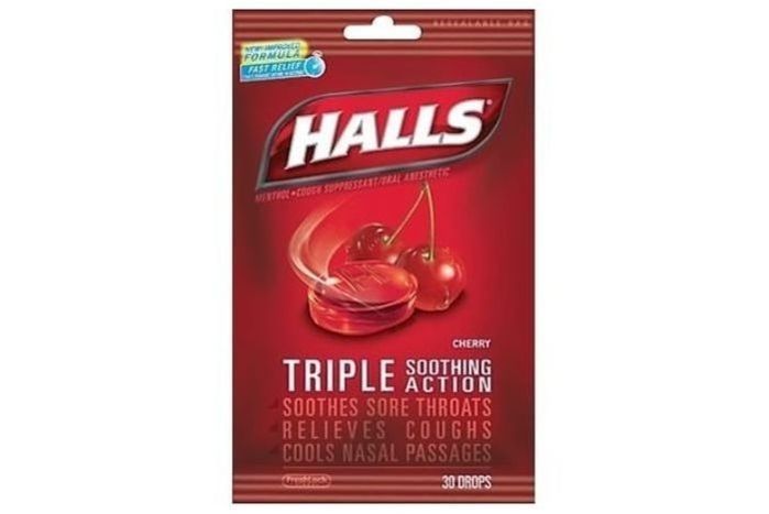 Halls Triple Soothing Action - Cherry (30 drops)