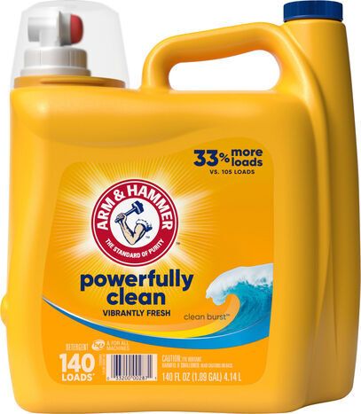 Arm & Hammer Detergent, Clean Burst - 140 Fluid Ounces