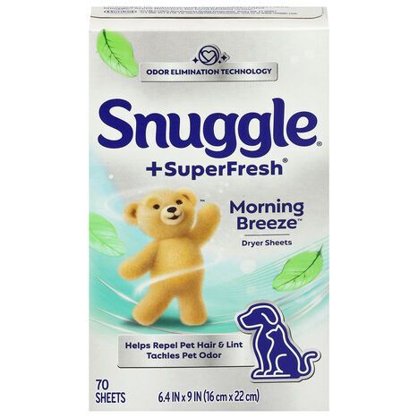 Snuggle Morning Breeze Dryer Sheets - 70 Sheets