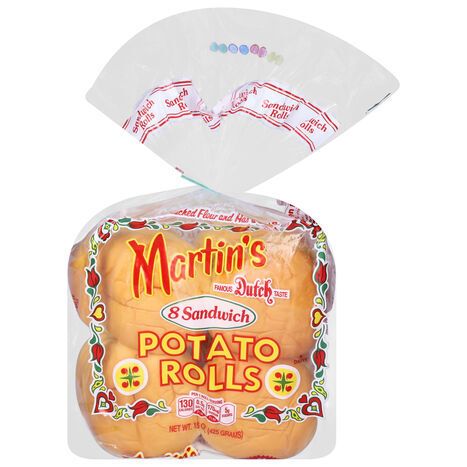 Martin's Sandwich Potato Rolls - 8 Sandwiches