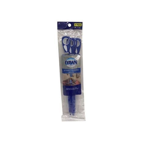 Dawn Straw Cleaner Brush - 4 Count