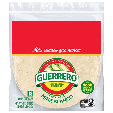 Guerrero Corn Tortillas - 18 Tortillas