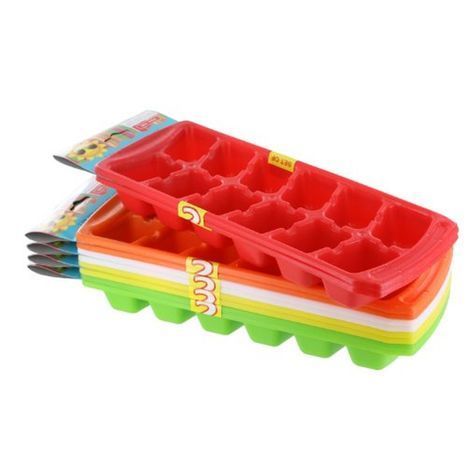Regent Plastic Ice Cube Tray - 10 Count