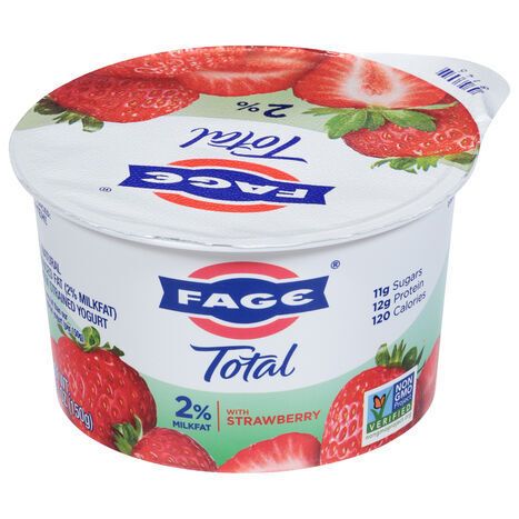 Fage Reduced Fat Strained Strawberry Greek Yogurt - 5.3 Ounces