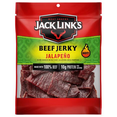 Jack Link's Hot Jalapeno Beef Jerky - 3.25 Ounces