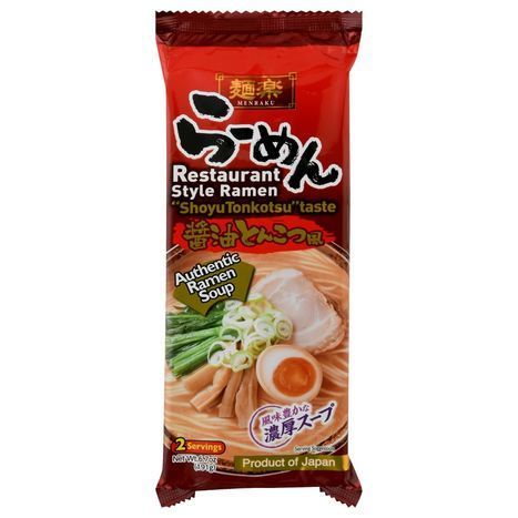 Menraku Ramen, Restaurant Style, Shoyu Tonkotsu - 6.7 Ounces
