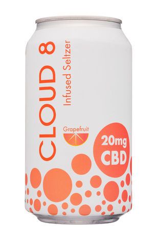 Cloud 8 Infused Grapefruit Seltzer