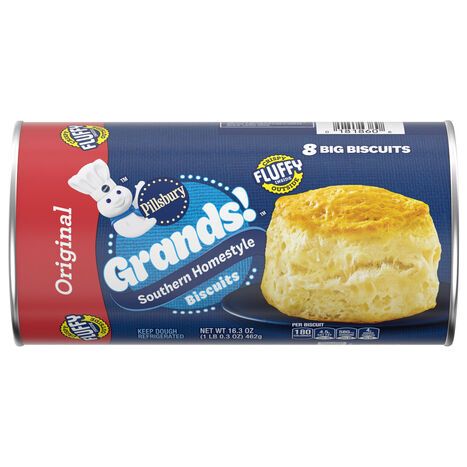 Pillsbury Original Southern Homestyle Biscuits - 8 Biscuits