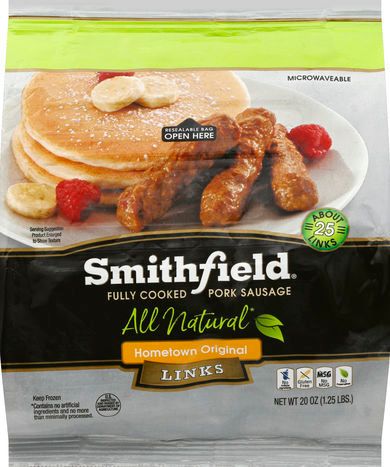 Smithfield Pork Sausage, Links, Hometown Original - 24 Ounces