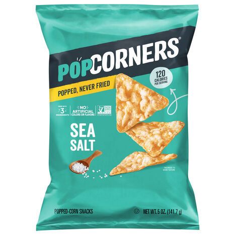 PopCorners Sea Salt Popped-Corn Snacks - 5 Ounces