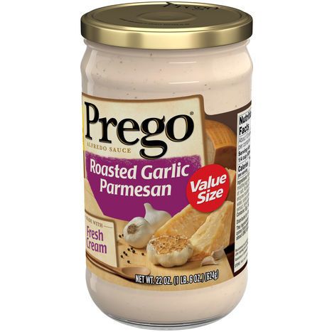 Prego Roasted Garlic Parmesan Alfredo Sauce - 22 Ounces