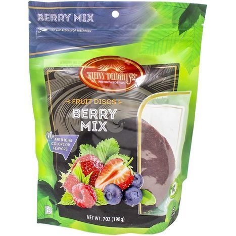 Klein's Naturals Delights Fruit Discs Berry Mix - 7 Ounces
