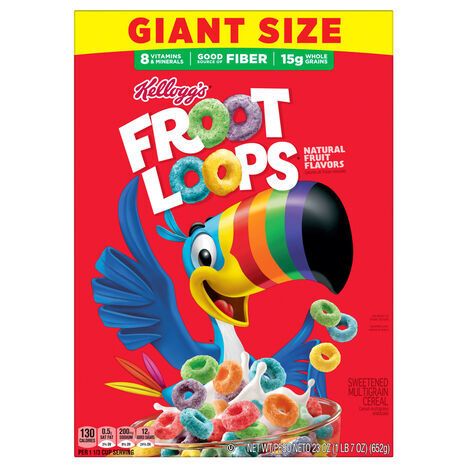 Froot Loops Cereal Giant Size - 23 Ounces