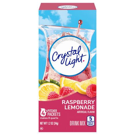 Buy Crystal Light Pitcher Packets Raspberry L... Online | Mercato