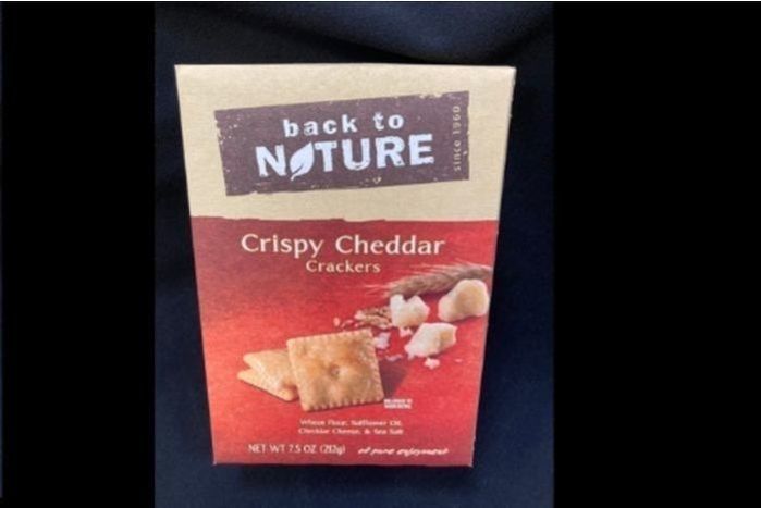 Back to Nature, Crispy Cheddar Crackers, 7.5 ounces
