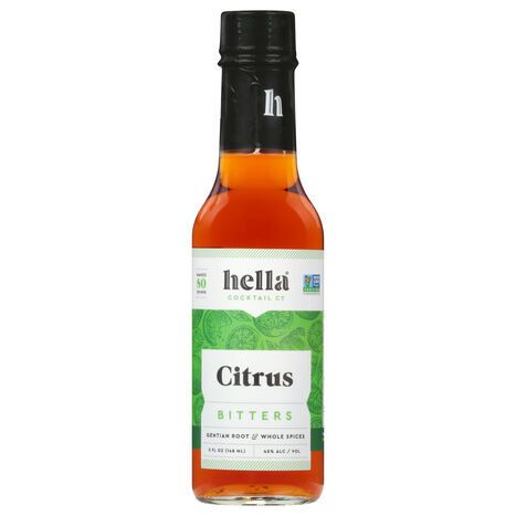 Hella Cocktail Co. Bitters, Citrus - 5 Fluid Ounces