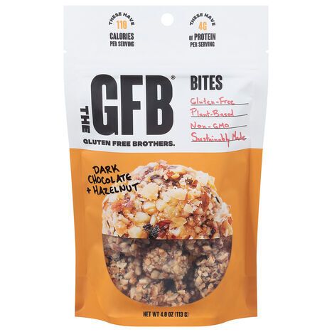 The GFB Dark Chocolate + Hazelnut Bites - 4 Ounces