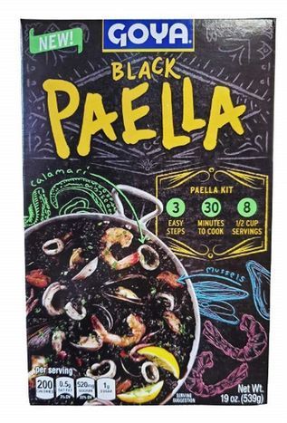 Goya Black Paella Kit - 19 Ounces