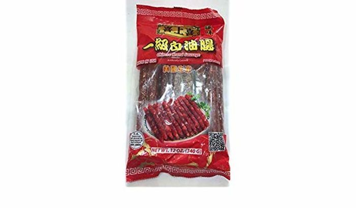 Chinese Brand Sausage 喜上喜 一級白油腸 - 12 Ounces