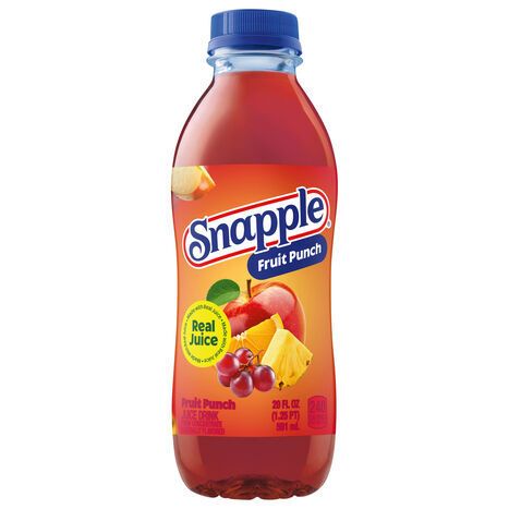 Snapple Fruit Punch Juice Drink - 20 Fluid Ounces
