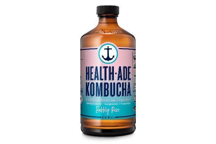Health Ade Kombucha, Organic, + Tone It Up, Bubbly Rose - 12 Pack - 16 Ounces